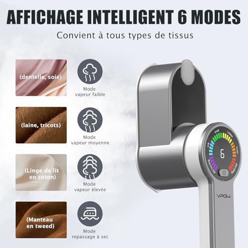 Mini Fer à Vapeur Portable 2-en-1 – Dites adieu aux plis, bonjour à l’élégance ✨