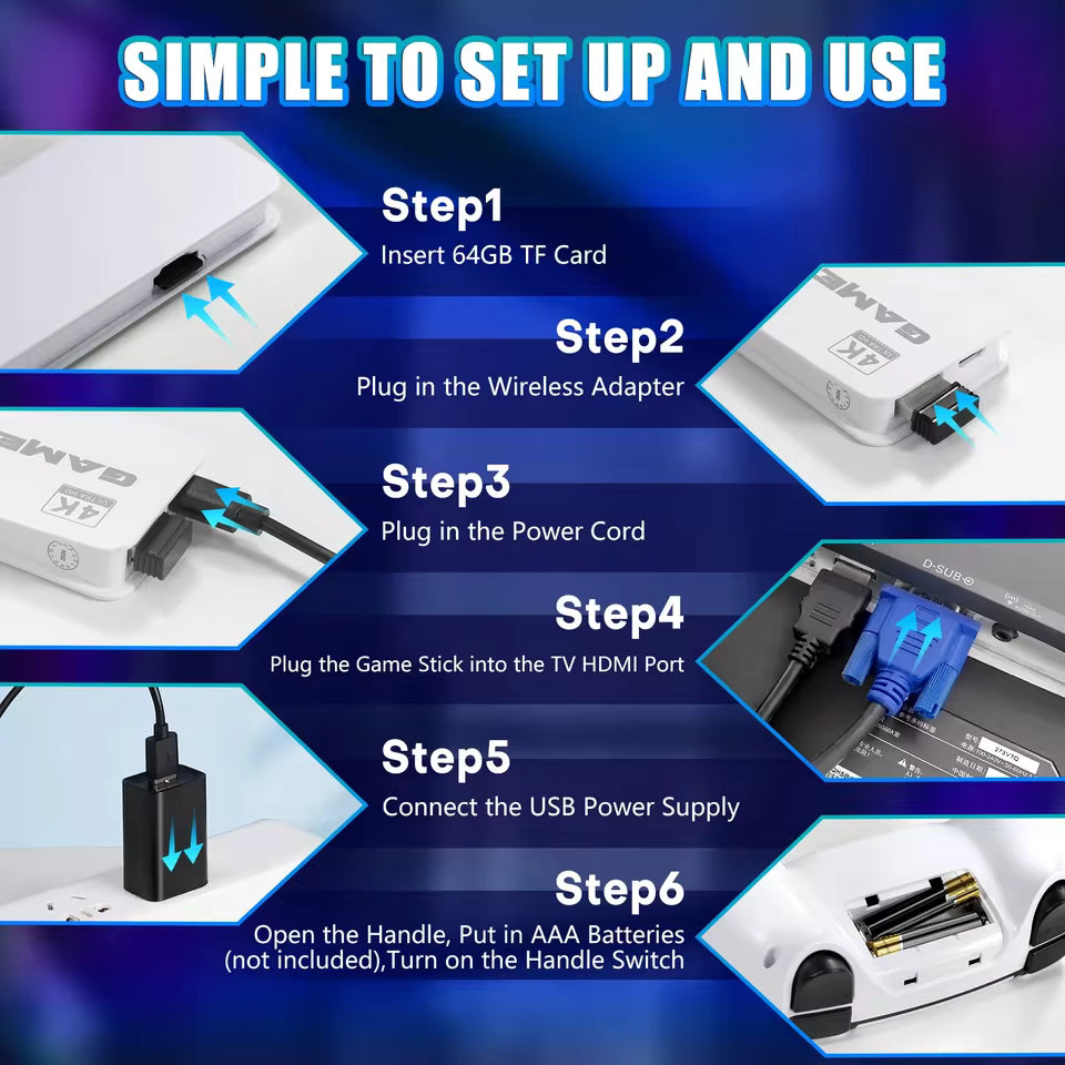 GAME STICK '' HDMI Retro Gaming ''