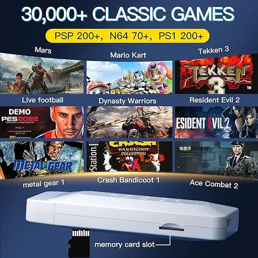 🎮 M22 Game Stick 4K & +30.000 Jeux Inclus