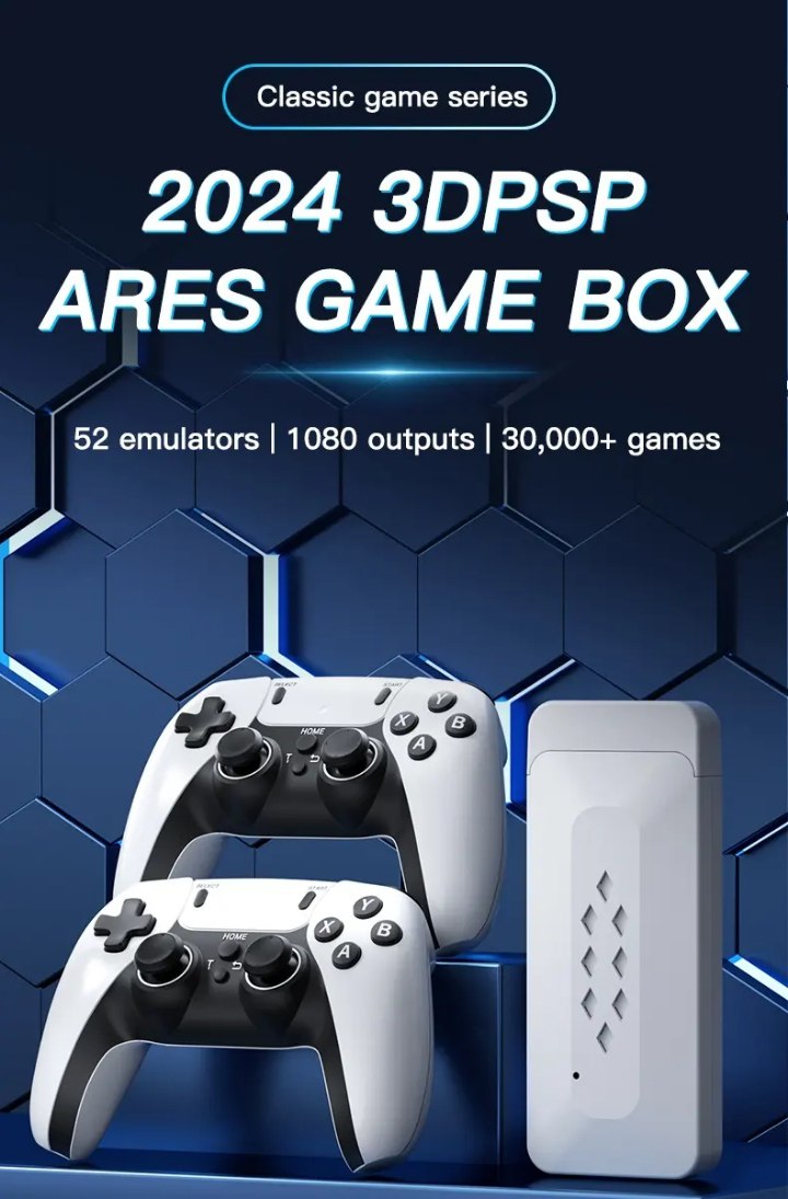 🎮 M22 Game Stick 4K & +30.000 Jeux Inclus